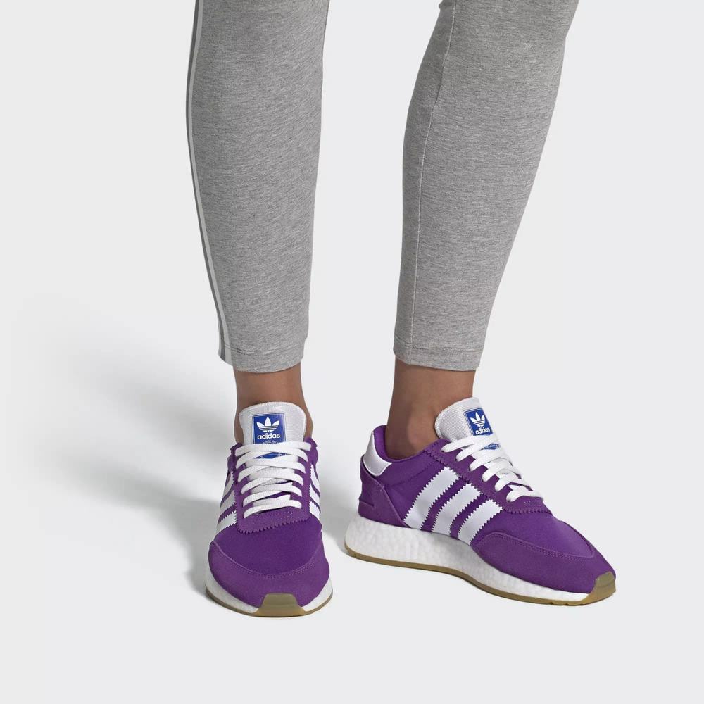 Adidas I-5923 Tenis Morados Para Mujer (MX-37247)